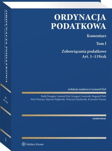 Ordynacja podatkowa. Komentarz T.1