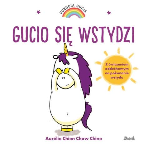 Uczucia Gucia. Gucio się wstydzi