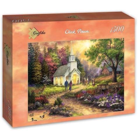 Puzzle 1500 Wieczorne spotkanie, Chuck Pinson