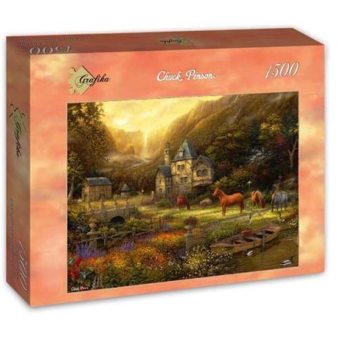 Puzzle 1500 Złota dolina, Chuck Pinson