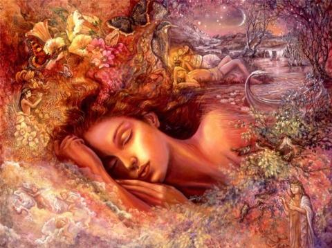 Puzzle 2000 Piękne sny, Josephine Wall