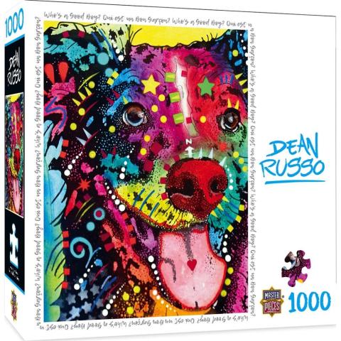 Puzzle 1000 Kolorowy pies, Dean Russo