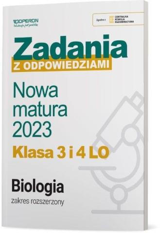 Matura 2023 Biologia. Zadania z odp. 3-4 kl ZR
