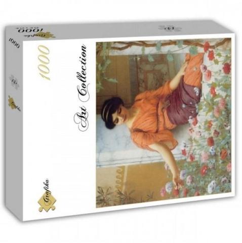 Puzzle 1000 Letnie kwiaty, Godward