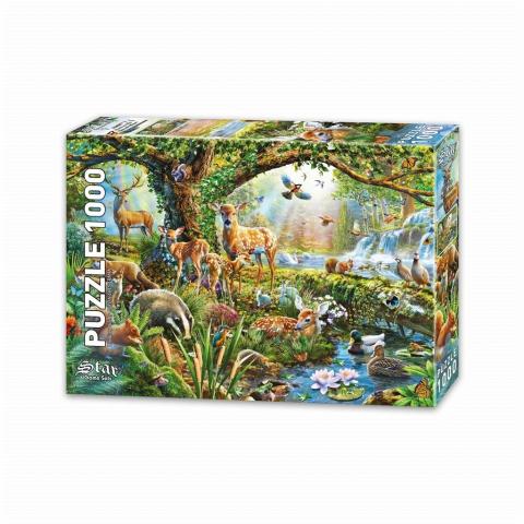 Puzzle 1000 Leśne życie