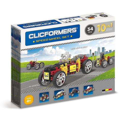 Klocki Clicformers Speed Wheel 34 el.