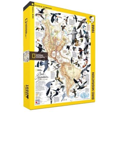 Puzzle 1000 National Geographic, Migracje ptaków