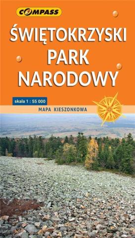 Mapa kiesz. - Świętokrzyski Park Narodowy 1:55 000