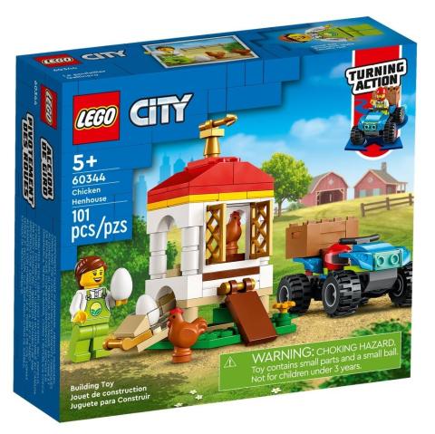 Lego CITY 60344 Kurnik z kurczakami