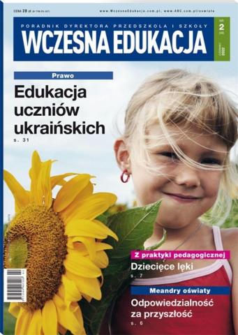 Wczesna Edukacja. Poradnik dyrektora 2/2022