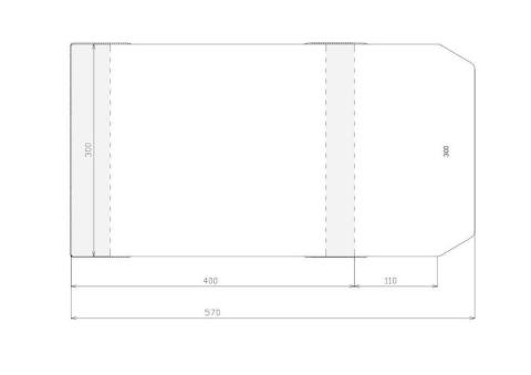 Okładka regulowana 300x510mm (50szt)