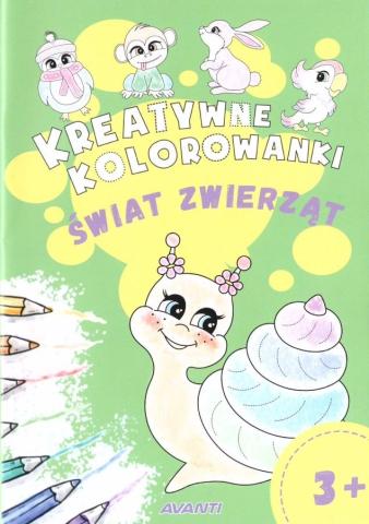 Kreatywne kolorowanki. Świat zwierząt