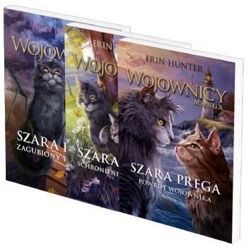 Pakiet: Wojownicy.  Szara pręga - Trylogia