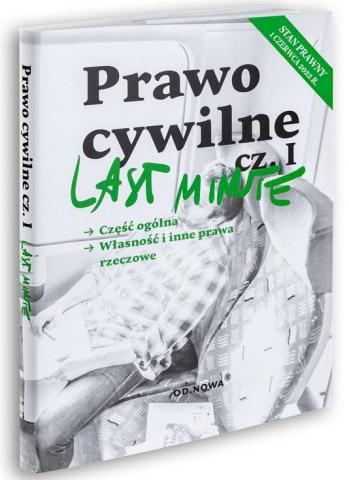 Last Minute. Prawo cywilne cz.1 1.06.2022