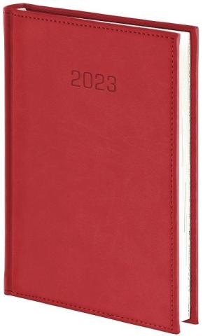 Kalendarz 2023 B5 Tygodniowy Vivella czerwony