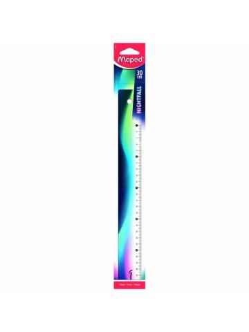 Linijka Nightfall 30cm MAPED