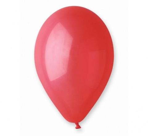 Balony pastelowe czerwone 30cm 100szt
