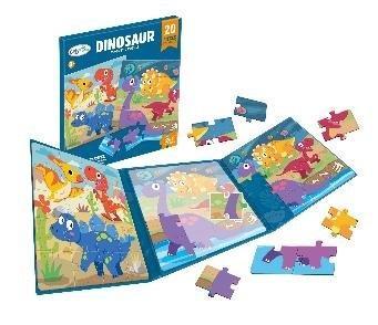 Puzzle magnetyczne - dinozaury