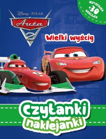 Czytanki naklejanki. Wielki wyścig. Auta 2