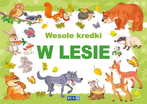 Wesołe kredki. W lesie