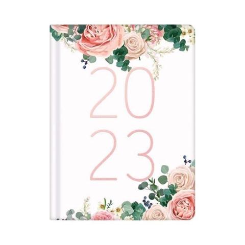 Kalendarz tygodniowy 2023 Pastelowe róże ALBI