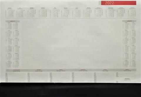 Kalendarz 2023 Biuwar B3 z listwą (30 kart)