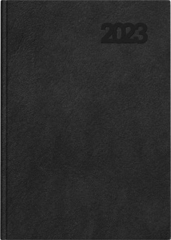Kalendarz 2023 książkowy A4 Standard DTP czarny