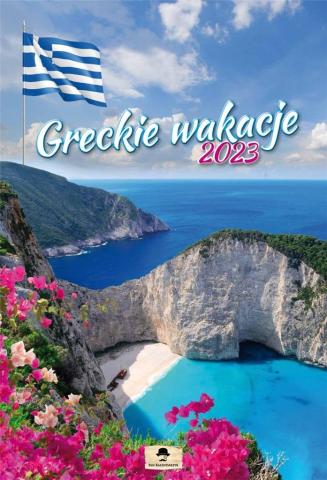 Kalendarz 2023 A3 Ścienny Greckie Wakacje