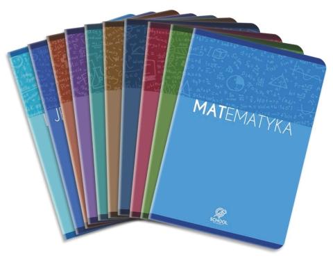 Zeszyt A5/64K Matematyka Just School (10szt)