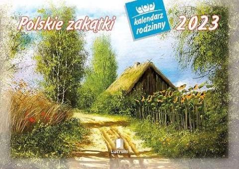 Kalendarz 2023 Rodzinny Polskie zakątki