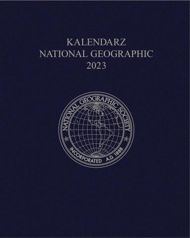 Kalendarz 2023 National Geographic granatowy