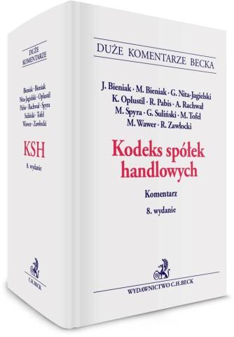 Kodeks spółek handlowych. Komentarz w.8