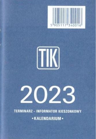 Kalendarz 2023 Wkładka TIK