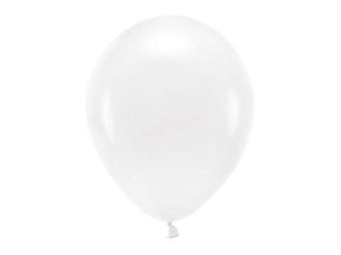 Balony Eco białe 30cm 10szt