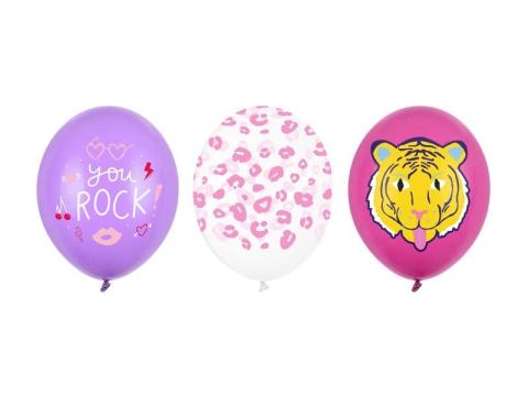 Balony You Rock MIX 30cm 50szt