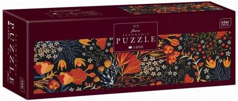 Puzzle panorama 1000 Flowers 2