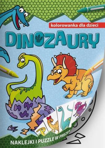 Kolorowanka Dinozaury