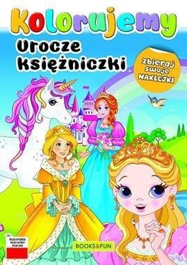 Kolorujemy. Urocze księżniczki