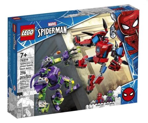 Lego MARVEL 76219 Bitwa mechów Spider-Mana i Zi...