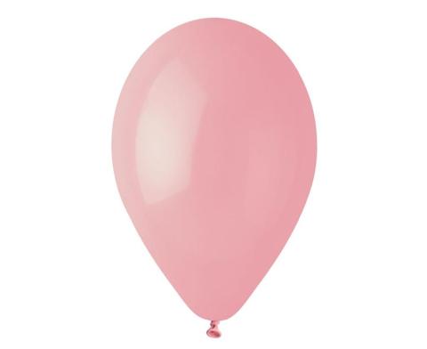 Balony makaroniki jasnoróżowe 30cm 100szt