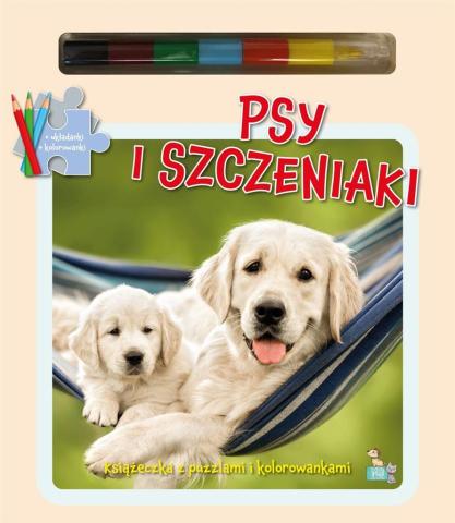 Książeczki z puzzlami Psy i szczeniaki