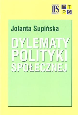 Dylematy polityki społecznej