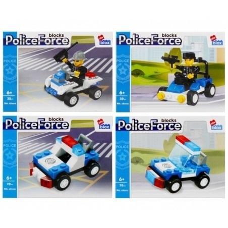 Klocki konstrukcyjne Policja mix ALLEBLOX