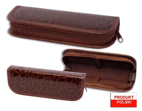 Piórnik szkolny WAR-1252 twardy jasny etui WARTA