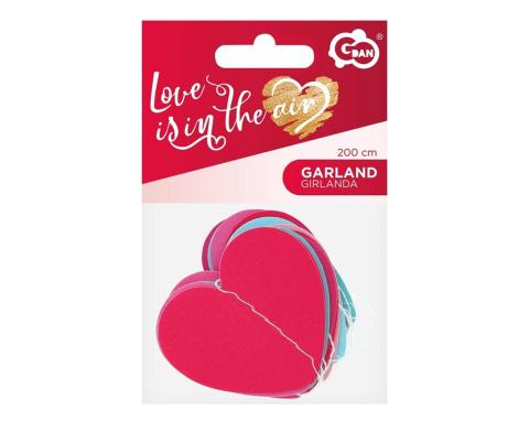 Girlanda papierowa Love is in the air... 200cm