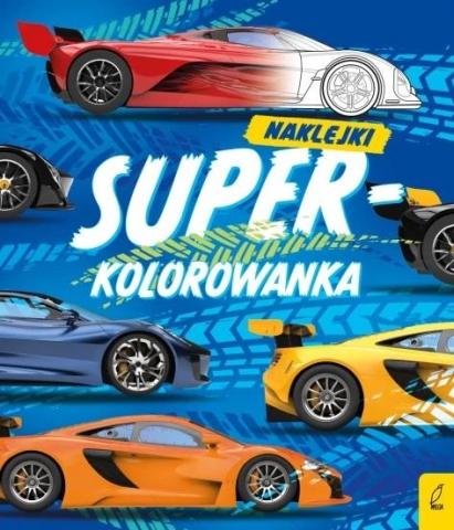 Superkolorowanka. Moja niebieska kolorowanka