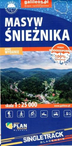 Mapa - Masyw Śnieżnika 1:25 000