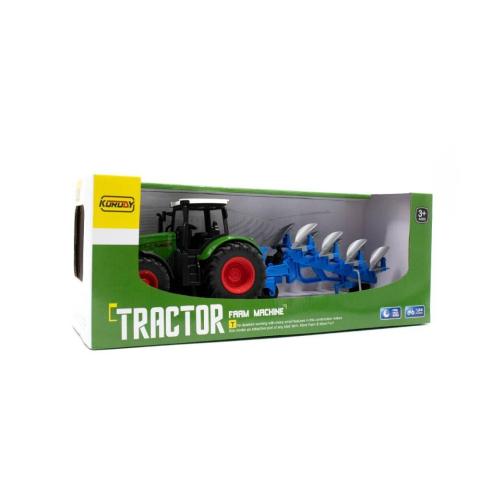 Traktor z maszyną rolniczą