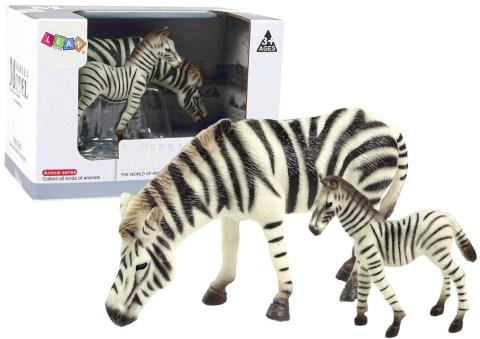Zestaw figurek Zebra z Młodym