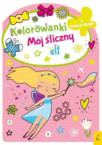 Kolorowanka z wykrojnikiem. Mój śliczny elf